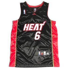 LeBron James Miami Heat jersey away size 44